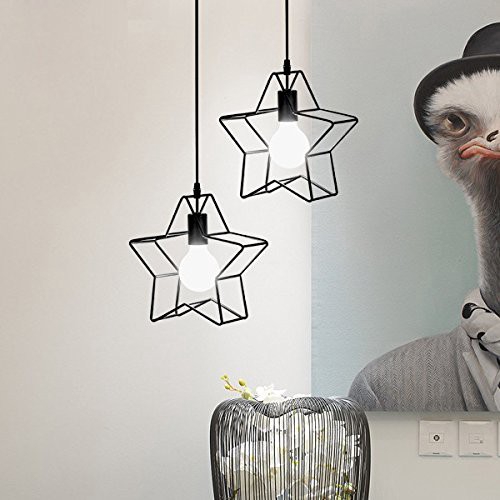 star ceiling pendant light