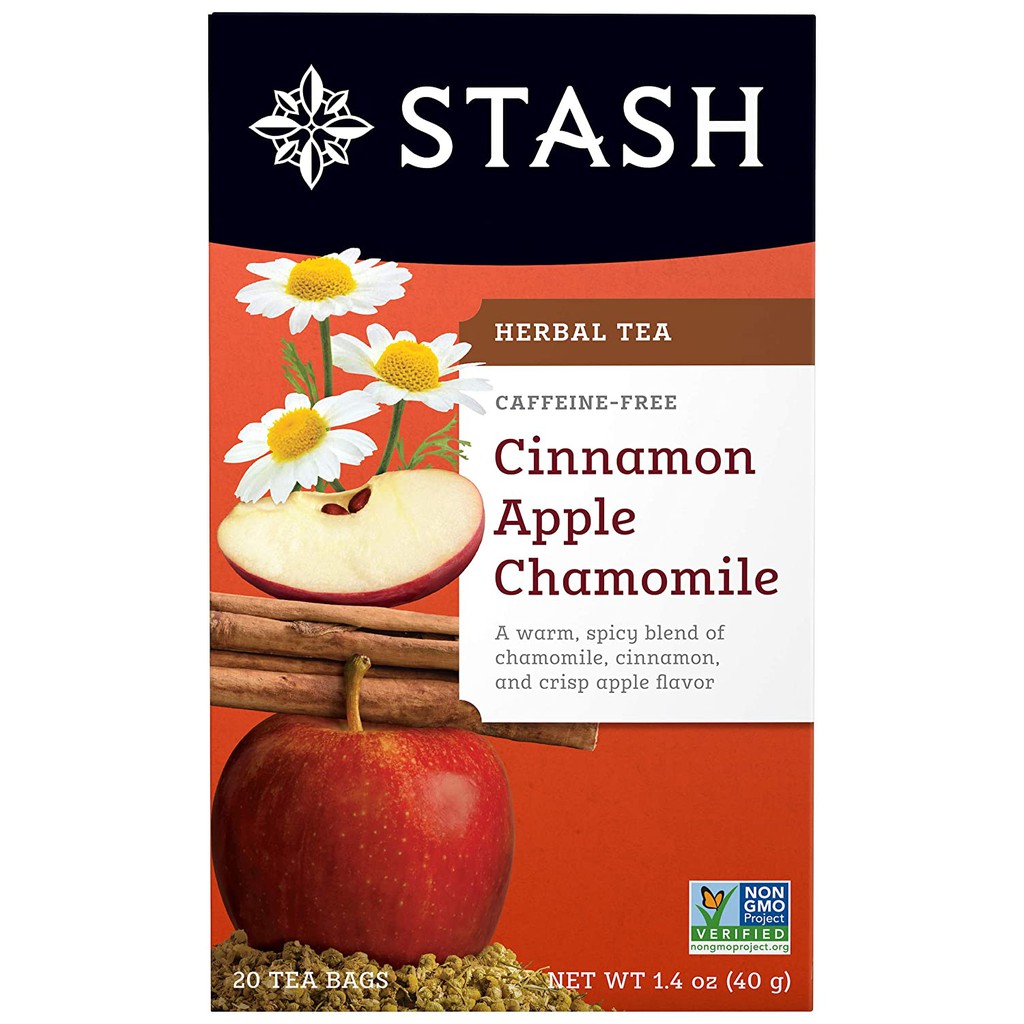 Stash Cinnamon Apple Chamomile Herbal Tea 40g | Shopee Philippines