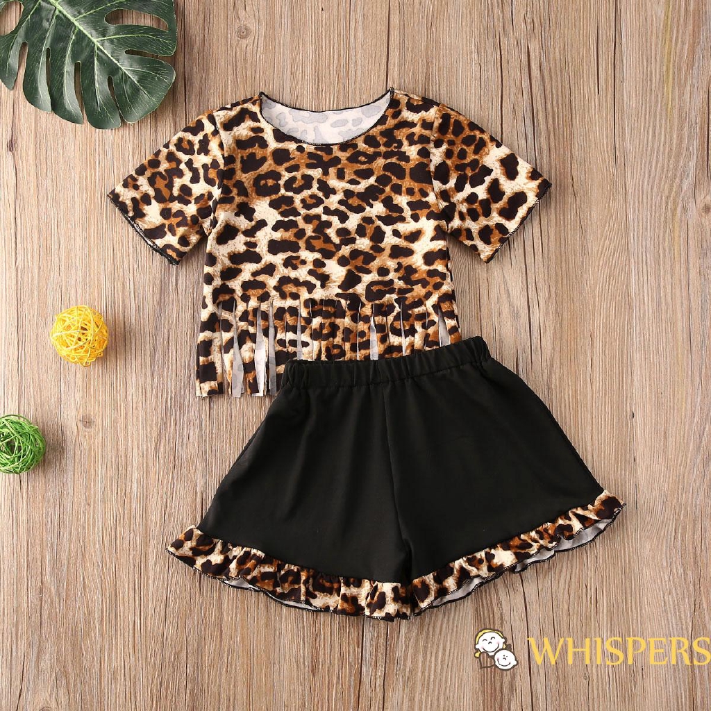 leopard print baby dress