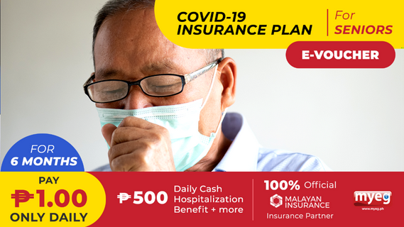 MYEG COVID-19 Hospitalization Insurance Plan for SENIORS for Six (6) Months