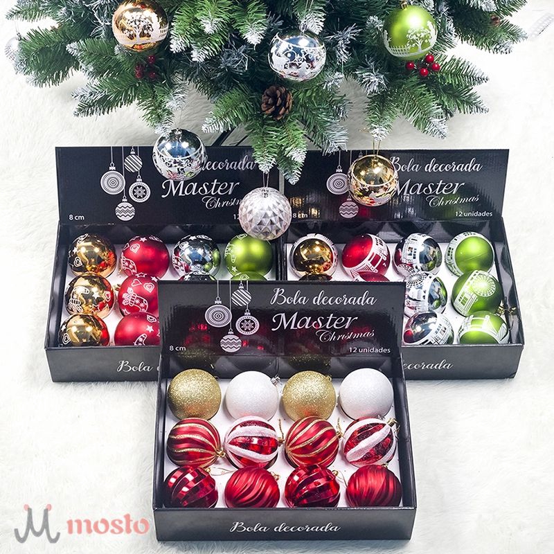 80mm christmas balls