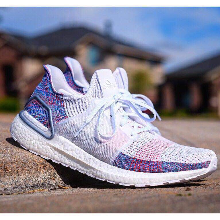 white and purple ultra boost