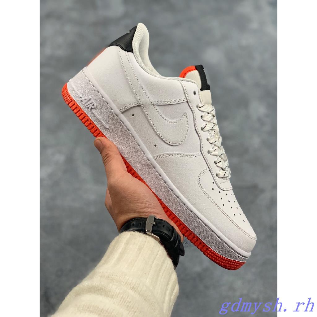 air force 1 orange bottom