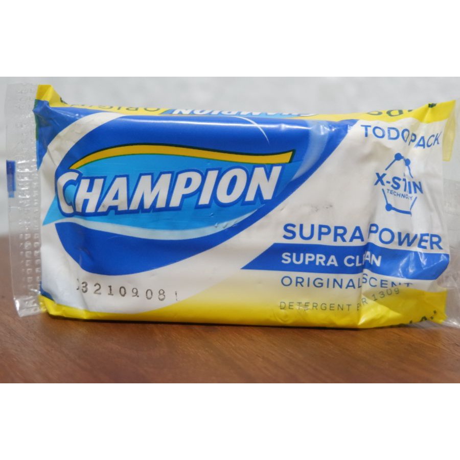 CHAMPION BAR Original Scent 130g Supra Clean Detergent Bar, Laundry