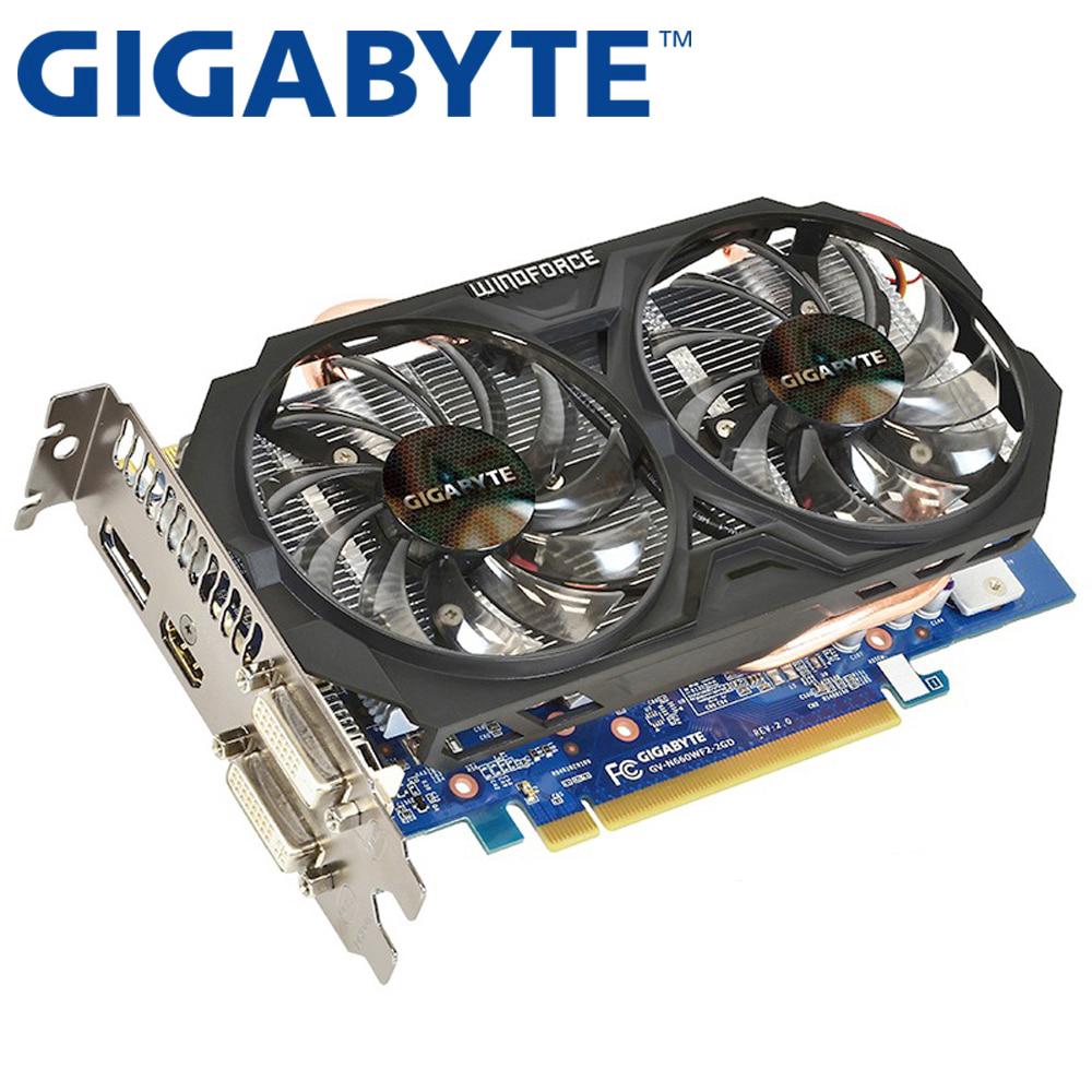 GIGABYTE Graphics Card GTX 660 3GB 192Bit GDDR5 Video Cards for nVIDIA