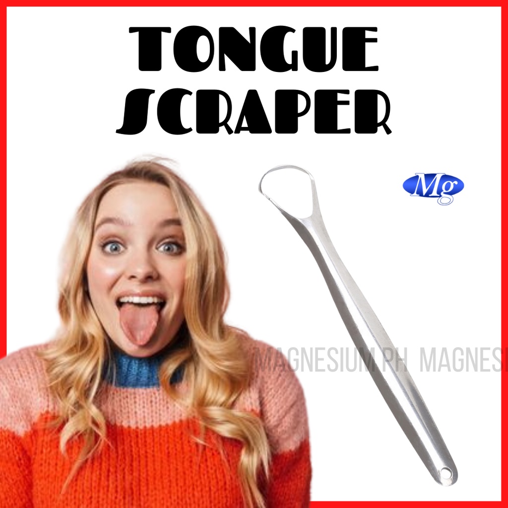 TONGUE SCRAPER Stainless Steel Ushaped Scraper Cleaner Tongue