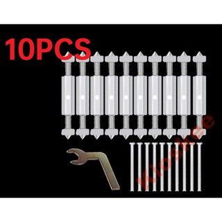 10PCS Switch Socket Cassette Repair 86 type Screws Support Rod Switch Box Repair Electrical Tools