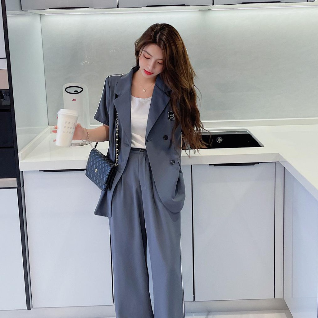 summer casual pantsuits
