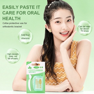 Cofoe Orthodontic Bracket Protection Wax Food Grade Soft Fragrance Small Portable 5pcs/box #2