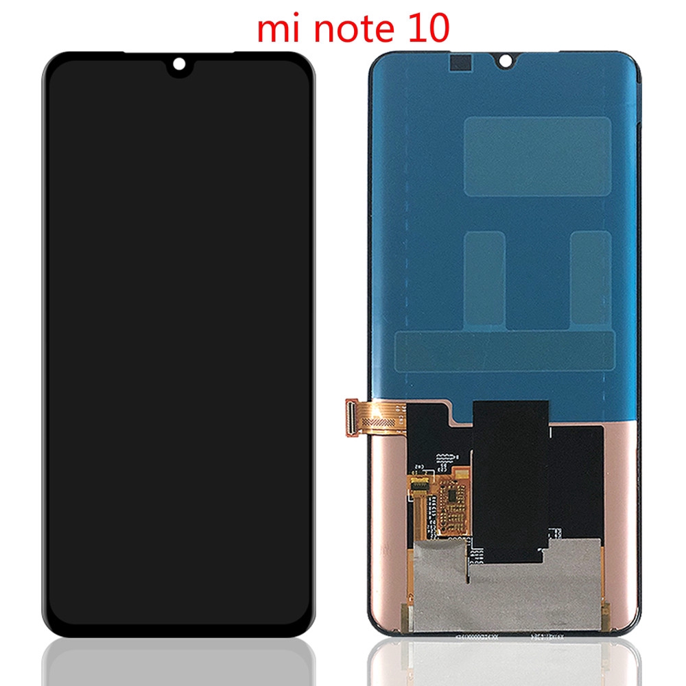 Original Amoled For Xiaomi Mi Note 10 Lcd Display With Touch Screen Digitizer Assembly 6503