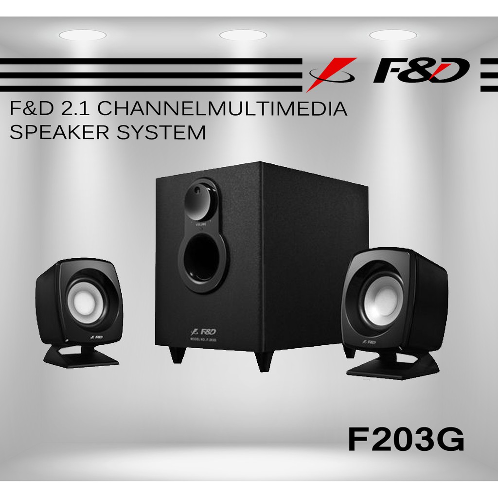 f&d 2.1 speakers