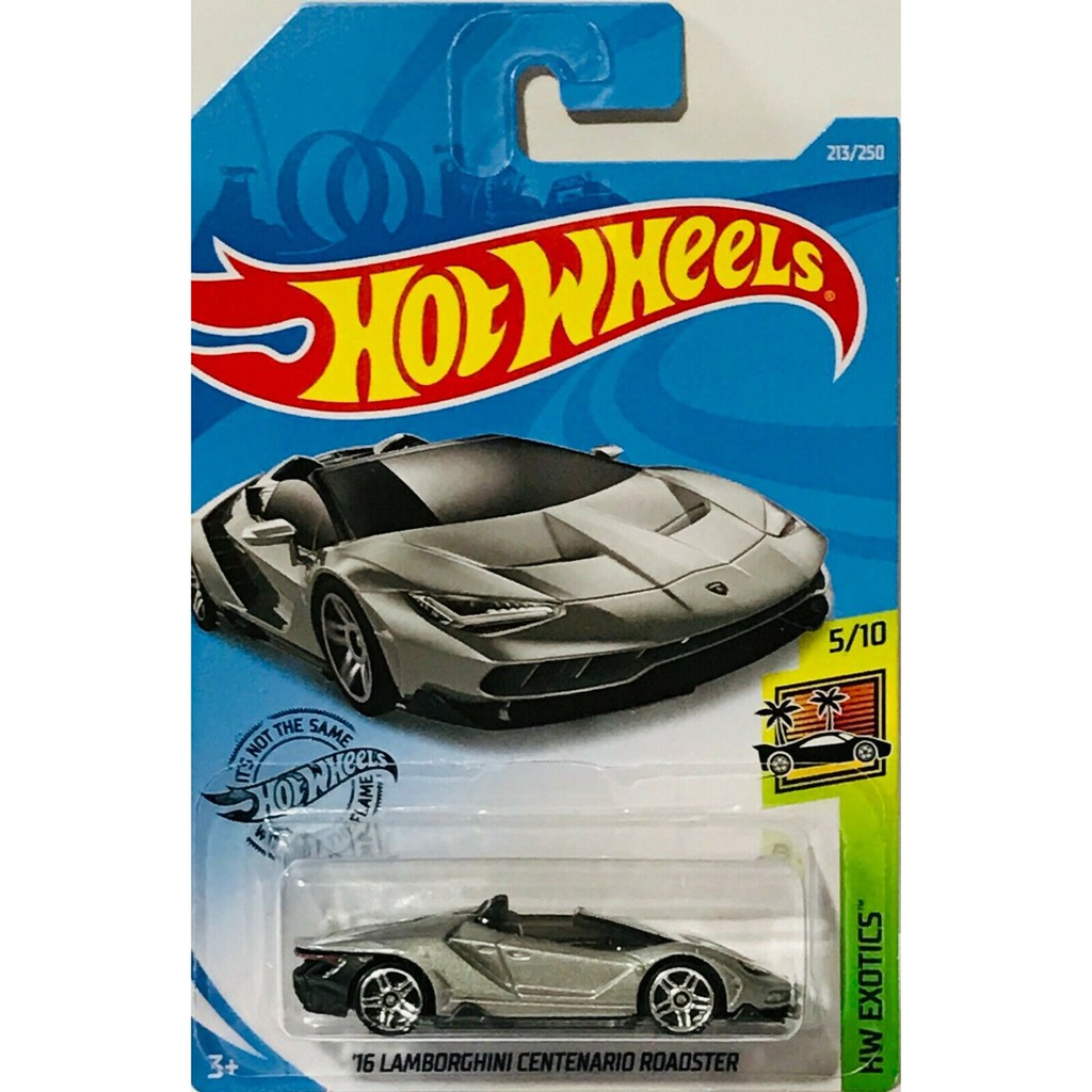 hot wheels 16 lamborghini centenario roadster