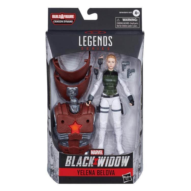 Marvel Legends Red Guardian Black Widow 6” Figure Loose No Crimson Dynamo BAF 