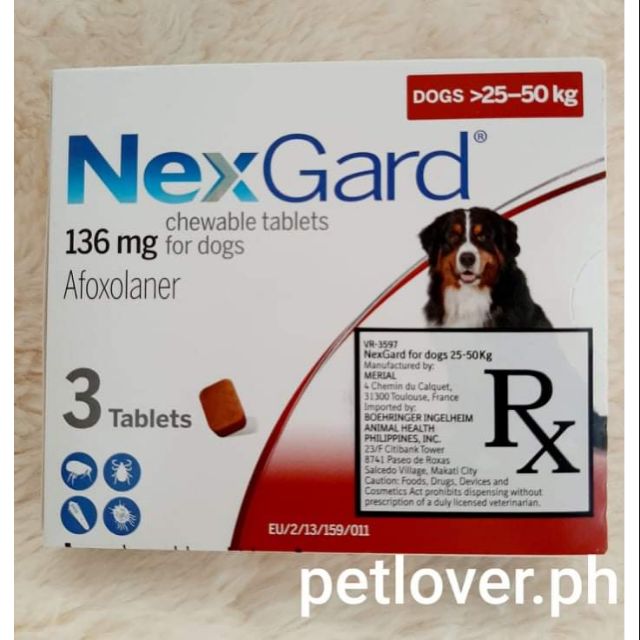 nexgard xl dog