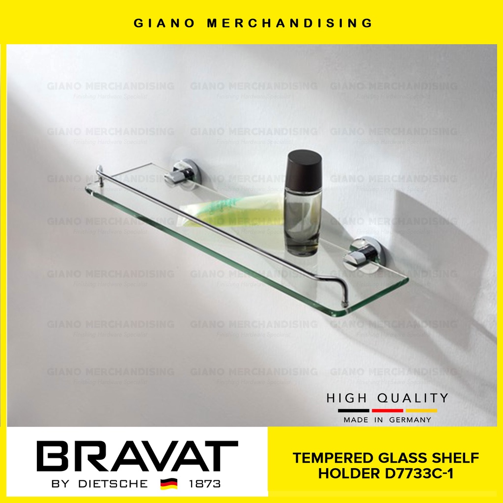 Tempered Glass Shelf Holder D733C1 Shopee Philippines