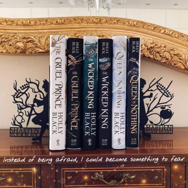 Cruel Prince Bookends - ayanawebzine.com