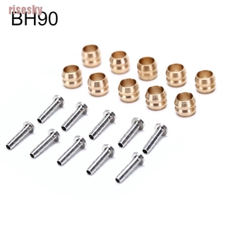 10Pair Bike Olive & Connector Insert for SHIMANO BH90 MTB Hydraulic Brake Hose 