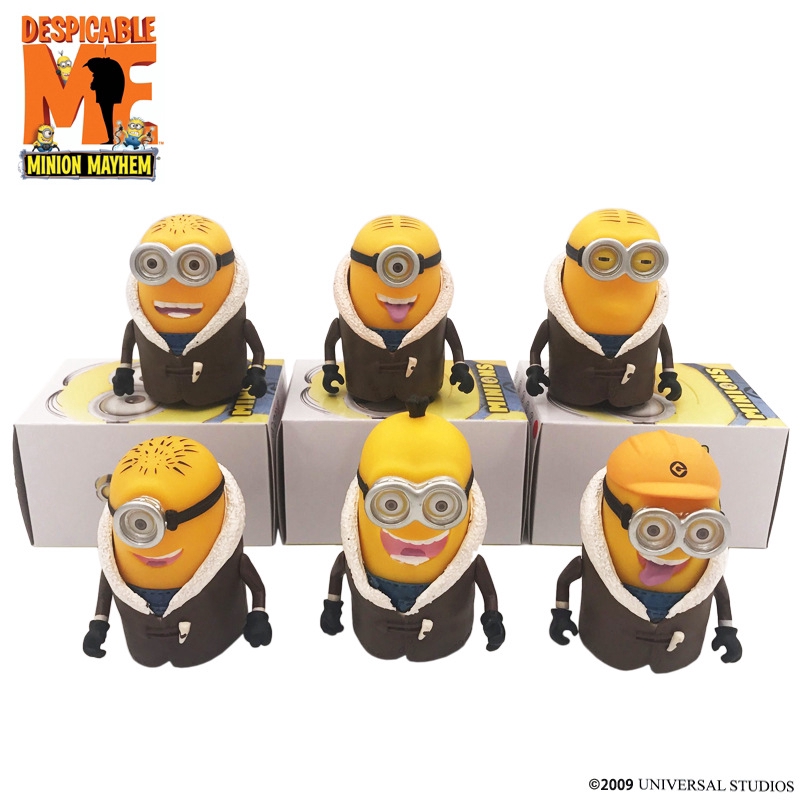 6pcs Lot Minion Agnes Gru Edith Margo Miniature Figurines Toys Cute Lovely Model Kids Toys Pvc Anime Children Action Figure Shopee Philippines