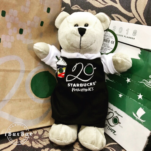 starbucks teddy bear