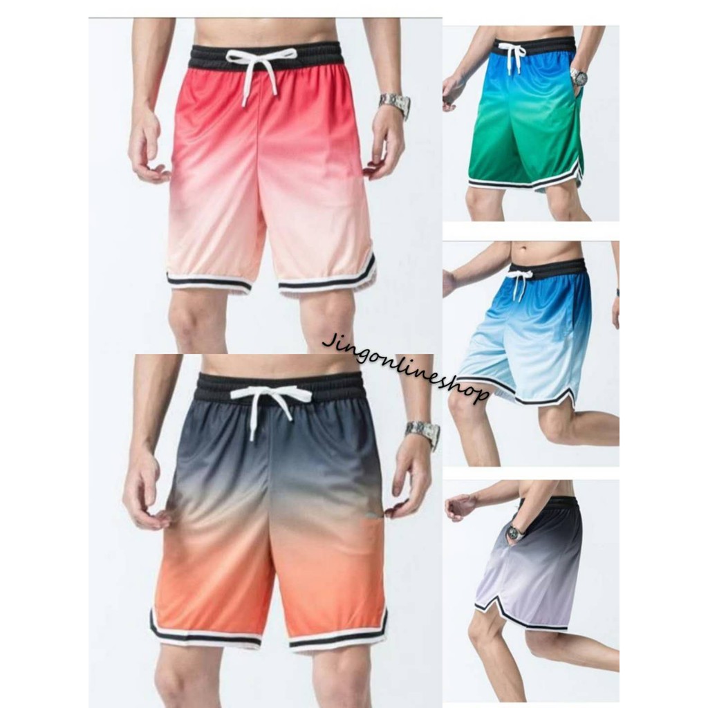 NIKE DRI-FIT 2 COLORS Drawstring Short / Basketball Short Unisex High ...