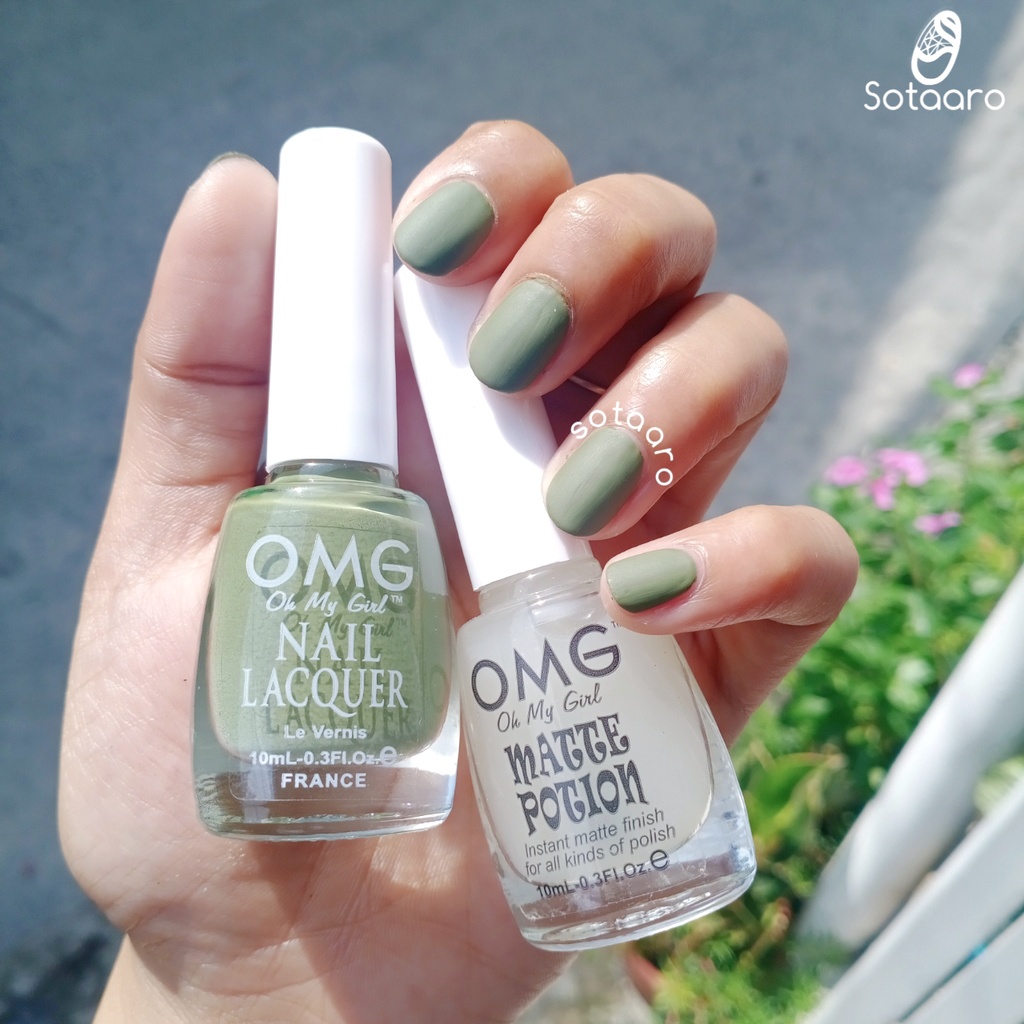 Matcha OMG Nail Polish Nail Lacquer Collection by Sotaaro Shopee