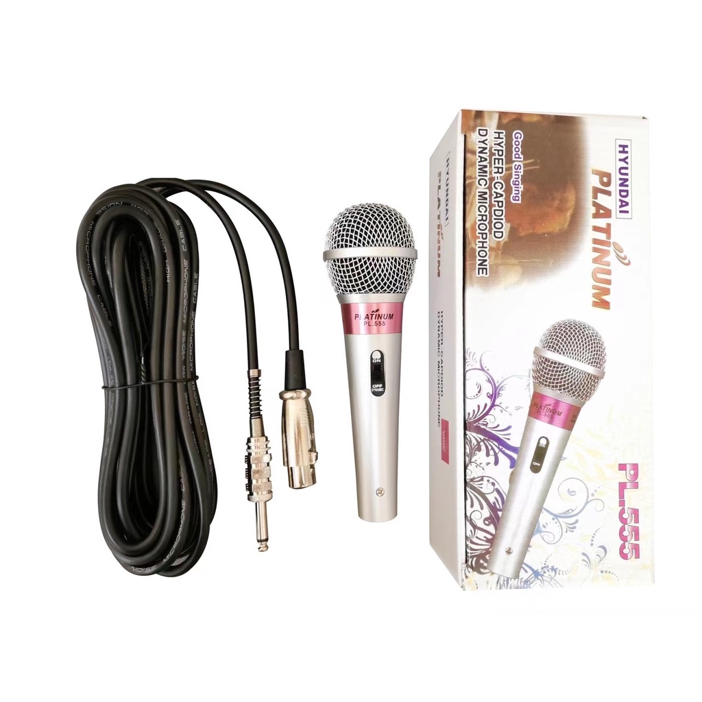 GDPLUS HYUNDAI Platinum PL555 Professional Wired Dynamic Audio Vocal