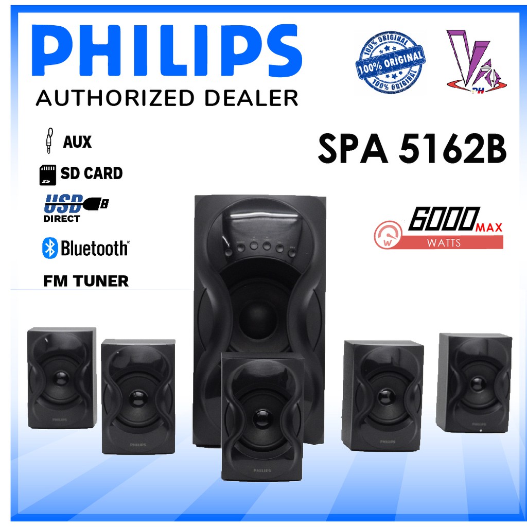 philips sound system with mic