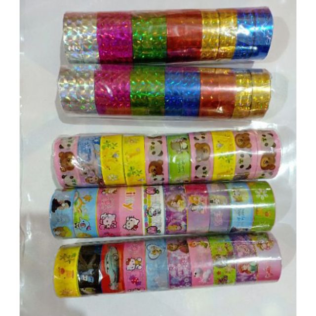 Washi tape assorted designs Scrapbook | Shopee Philippines