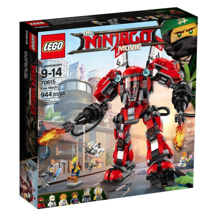 lego fire robot