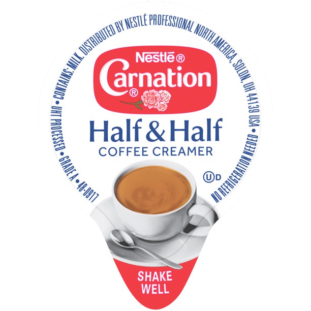 Nestle Carnation Half Half Coffee Creamers Singles Sold By Pack Of Pcs Shopee Philippines