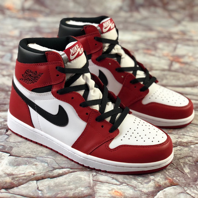 AIR JORDAN 1 High Cut Basketball Shoes Mid for Men and Women Sneakers ...