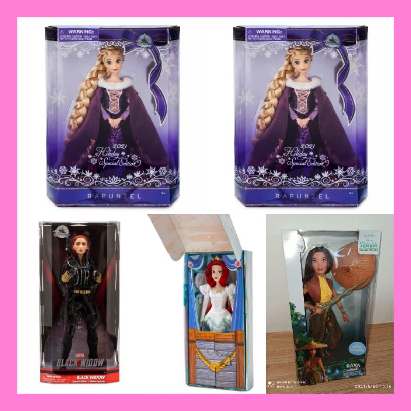 disney store holiday doll 2021