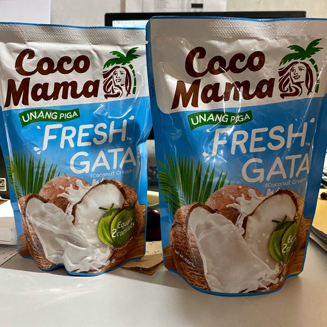 Coco Mama Fresh Gata (Coconut cream) 400ml | Shopee Philippines