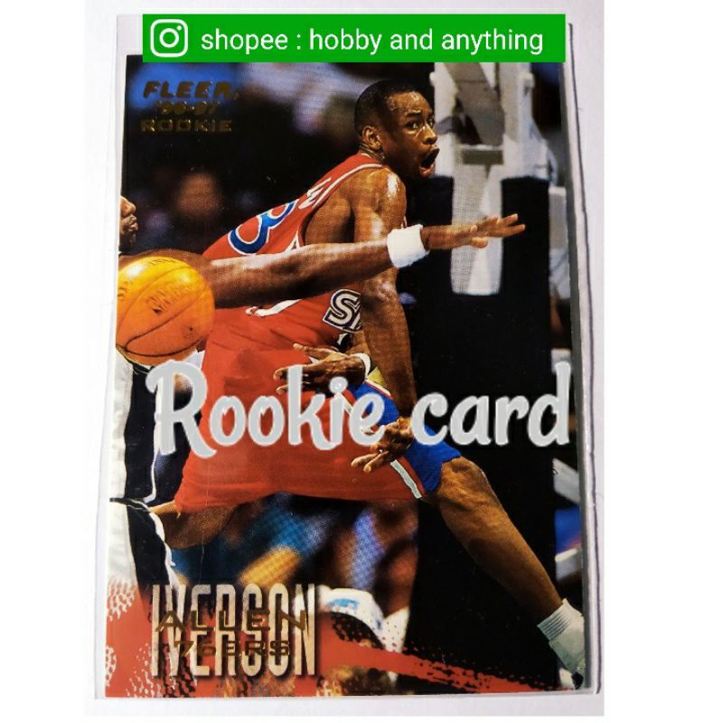 NBA Rookie cards Allen Iverson RC Shopee Philippines