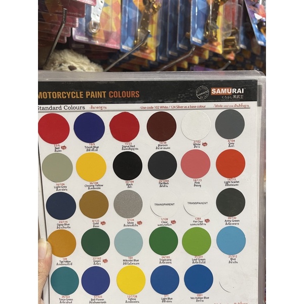 SAMURAI PAINT 🇲🇾 - STANDARD COLORS & PRIMER