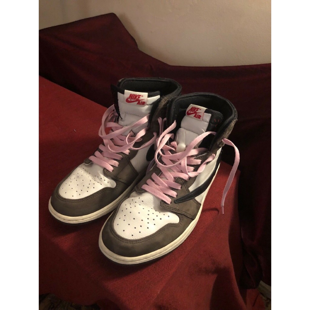 Nike CD4487-100 Air Jordan 1 Retro High Travis Scott US 11 Basket Shoes |  Shopee Philippines
