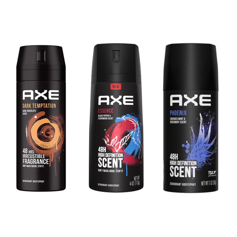 AXE Body Spray 48 Hour Hight Definition Scent (New! Original from USA ...