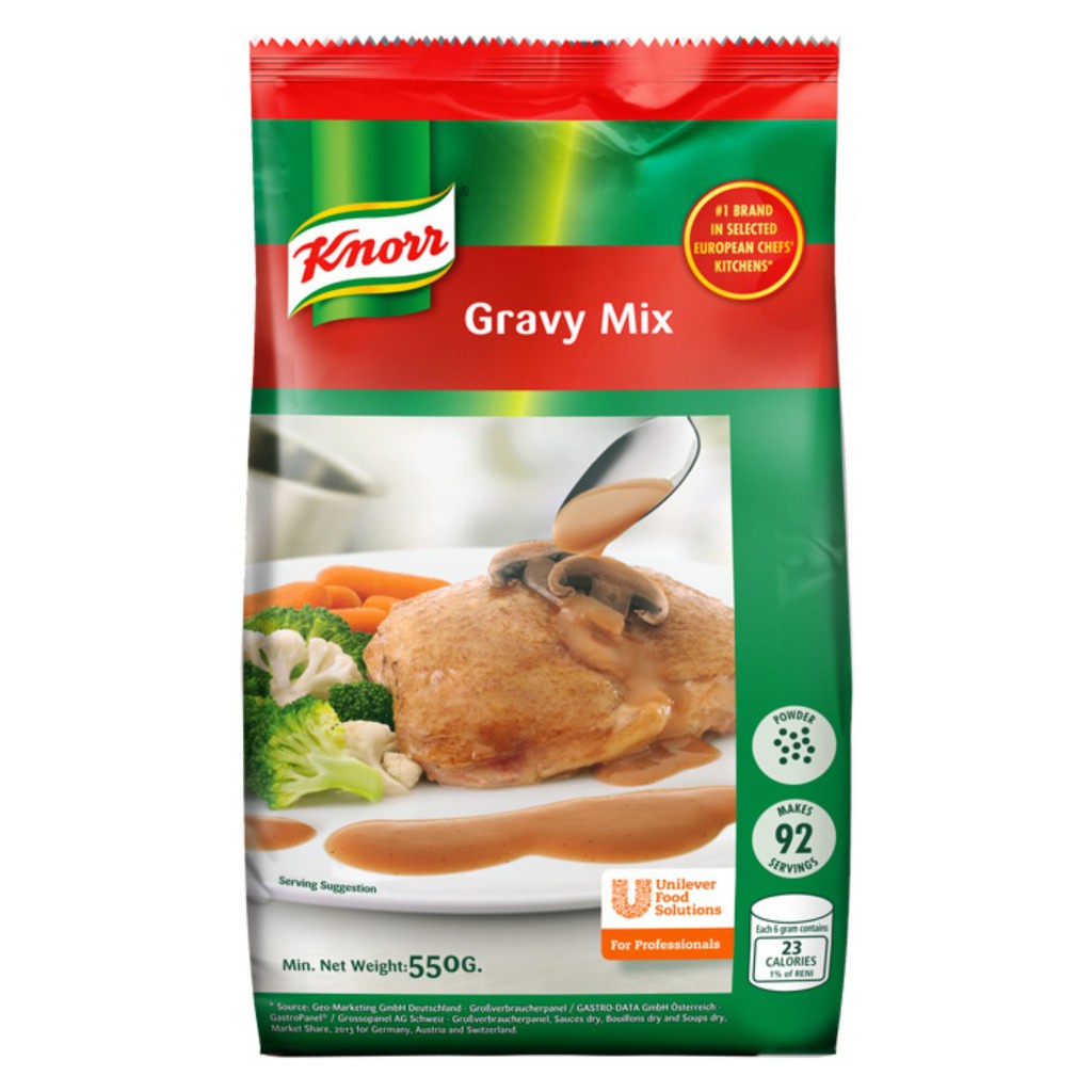 Knorr Gravy Mix 550 grams presyo ₱445