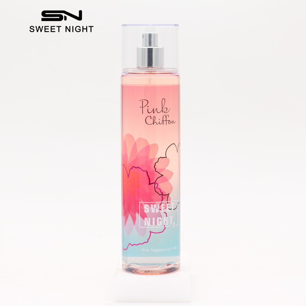 Sweet Night Perfume PINK CHIFFON Fragrance Mist 236ML Shopee Philippines
