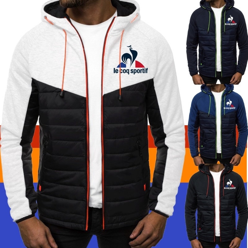le coq sportif long down jacket