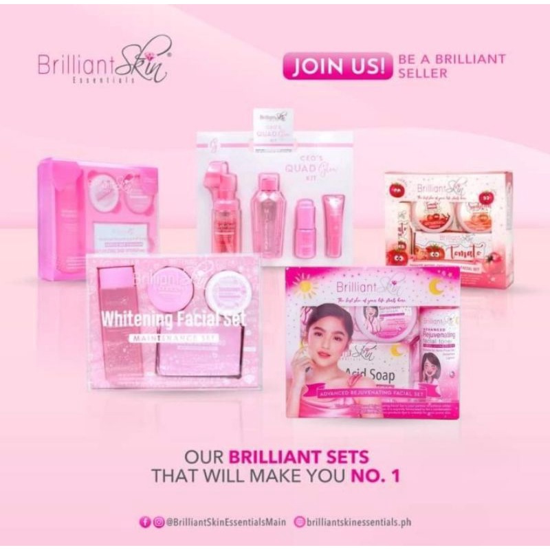 Brilliant Rejuv Set, Whitening, Tomato, Ceo, Hydrating) Shopee