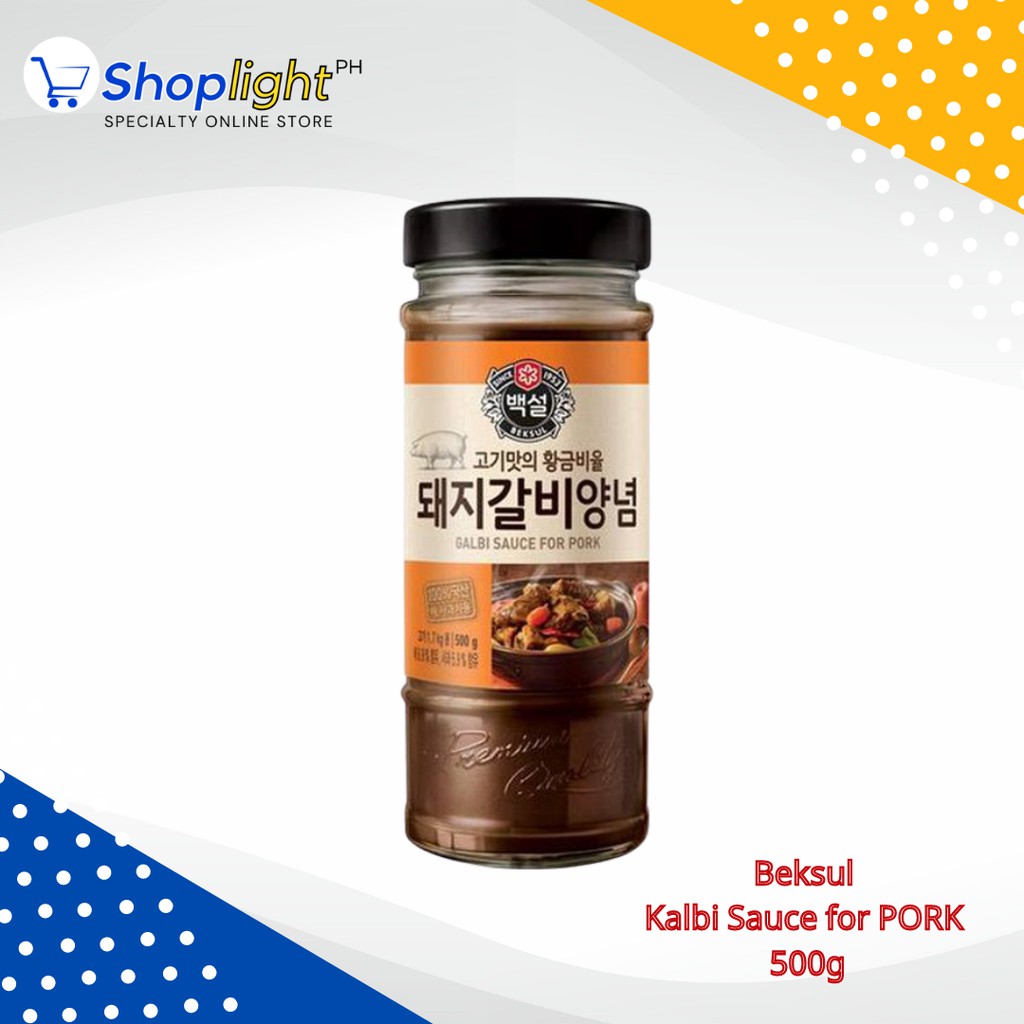 CJ Beksul Korean BBQ Samgyupsal Sauce Beef Bulgogi / Spicy Pork/ Kalbi