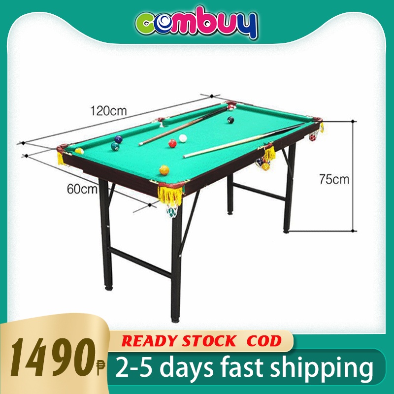 47x25 inches mini billiard table kids foldable adjustable metal legs billiards table set pool