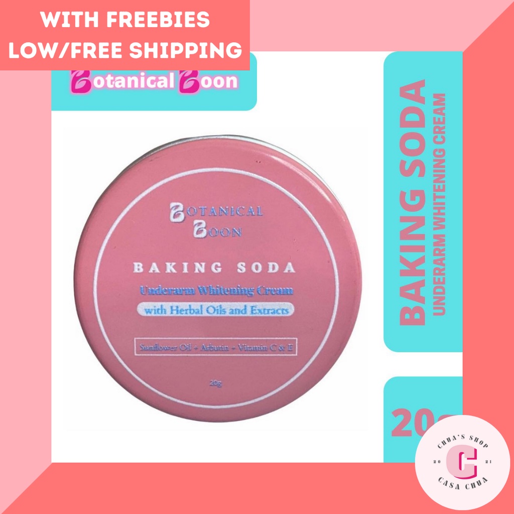 Botanical Boon Baking Soda Underarm Whitening Cream Shopee Philippines