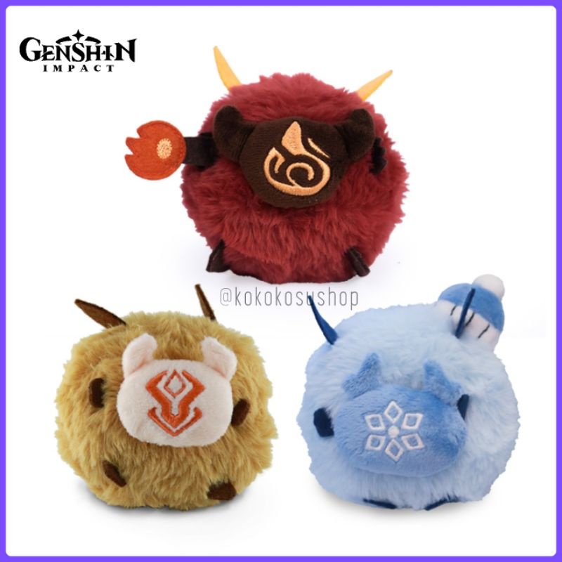 Genshin Impact Official Hilichurl Plush Keychain Shopee Philippines
