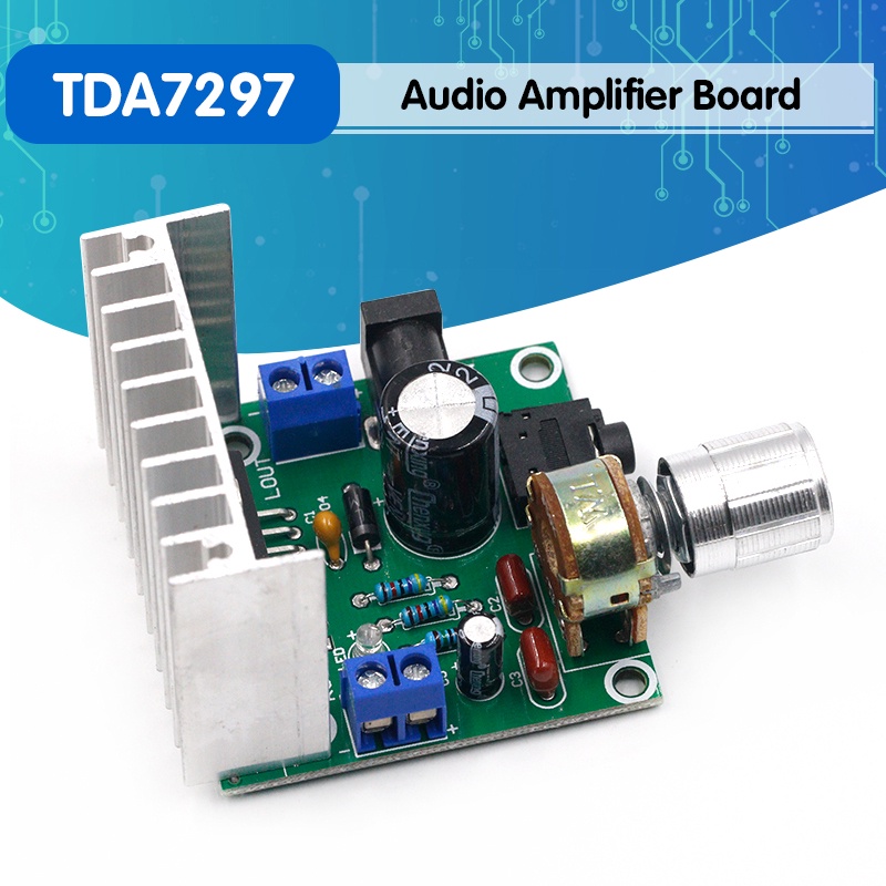 tda7297 amplifier board digital amplifier board dual-channel amplifier