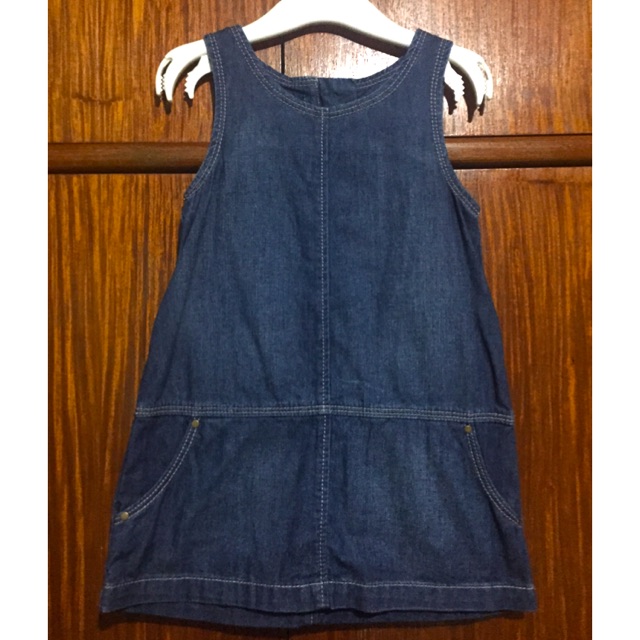 baby gap denim dress