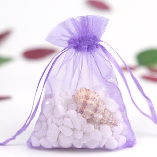 1pcs Organza Wedding Candy Pearl Yarn Storage Bag 7*9cm J4V3 #7