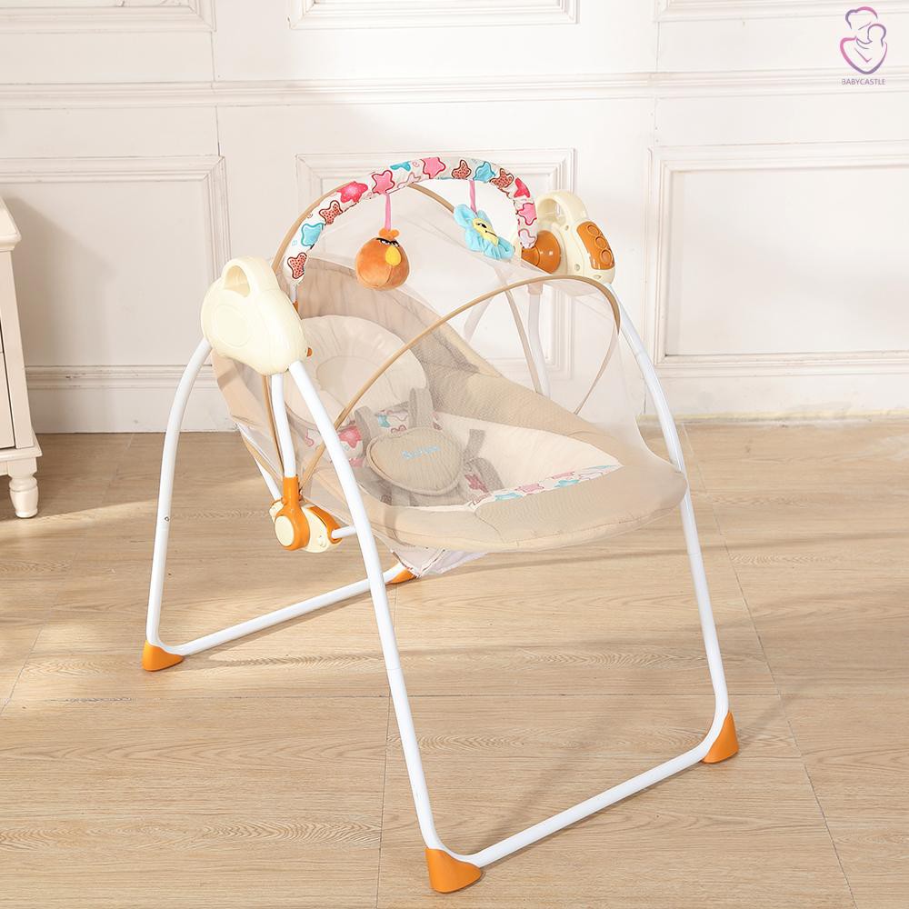 electric baby bassinet cradle swing