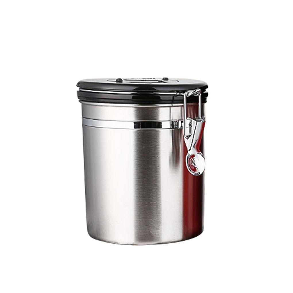 New Stainless Steel Airtight Sealed Canister Coffee Flour Sugar Tea Container US